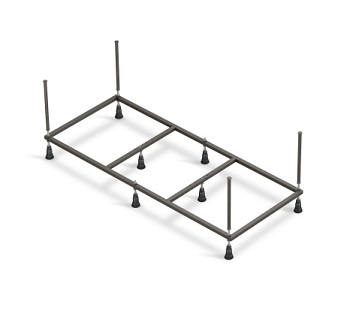 Рама для ванны Mirsant Алушта 170*70