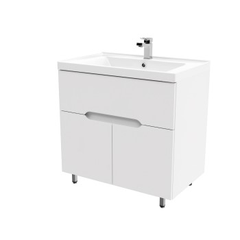 Тумба MIRSANT Soho Quadro Light 80 (умывальник deep 80)