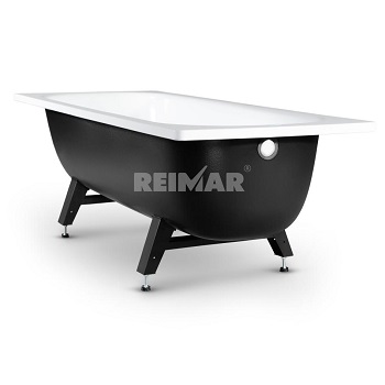 Ванна сталь REIMAR 160х70х40 с полимерным покрыт. с нож. 6940