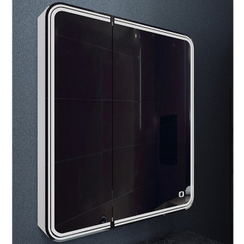 Зеркало-шкаф AZARIO Adriana Led 1П 700х800 (c подсветкой и диммером)