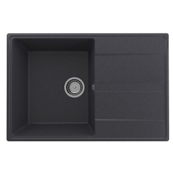 Мойка кухонная Ulgran Quartz Prima 750-08, Космос (750*500*200) 36135