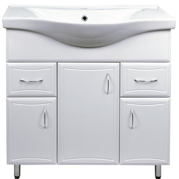 Тумба LORANTO Коралл 80/2 (умывальник basic 80)