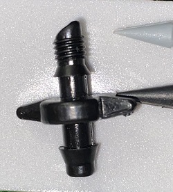 AD5001 Адаптер для микро трубки 5 мм / фитинг стартер микро-трубки