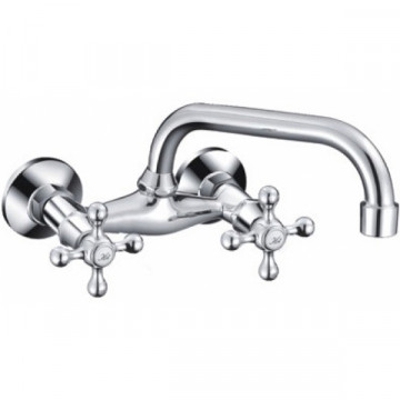 Смеситель для кухни Frap F4708 Хром, от стены