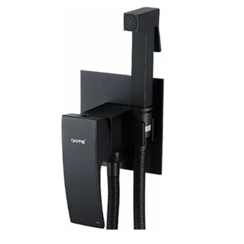 Гигиенический душ со смесителем Gappo G7207-6 Черный