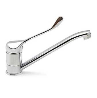 Смеситель локтевой Ledeme L4579-2  Хром, хирургический