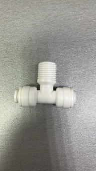 Тройник 1/4трубка*1/4трубка*- наруж 1/4.   4MBT 44 (1/4"-1/4"-1/4")