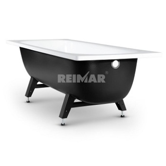 Ванна сталь REIMAR 160х70х40 с полимерным покрыт. с нож. 6940