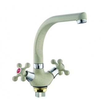 Смеситель для кухни Frap F5408-10 Светло-бежевый