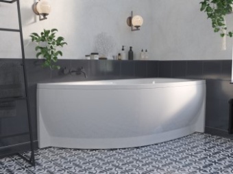 Ванна акриловая 1MARKA Piccolo 150*75R (правая+панель+рама)