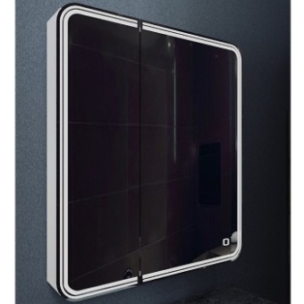 Зеркало-шкаф AZARIO Adriana Led 1П 700х800 (c подсветкой и диммером)