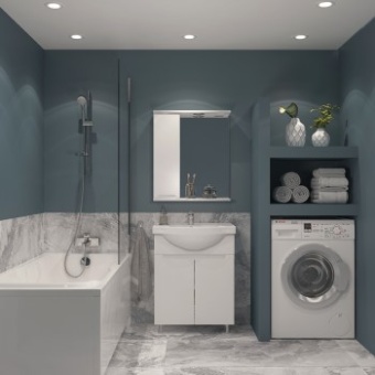 Тумба EVA GOLD Paola 60 (умывальник элеганс 60)