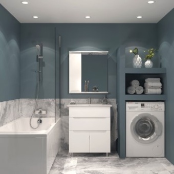 Тумба EVA GOLD Paola 65 (умывальник оскар/вилис 65)