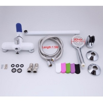 Смеситель для ванны Frap F2234 Белый/Хром