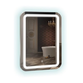 Зеркало AZARIO Мальта 550х800, LED-подсветка, сенсорный выключатель (ФР-00000941)