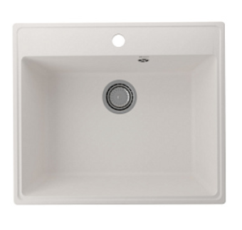 Мойка кухонная Ulgran Quartz Forte 580-01,цвет-жасмин 36056